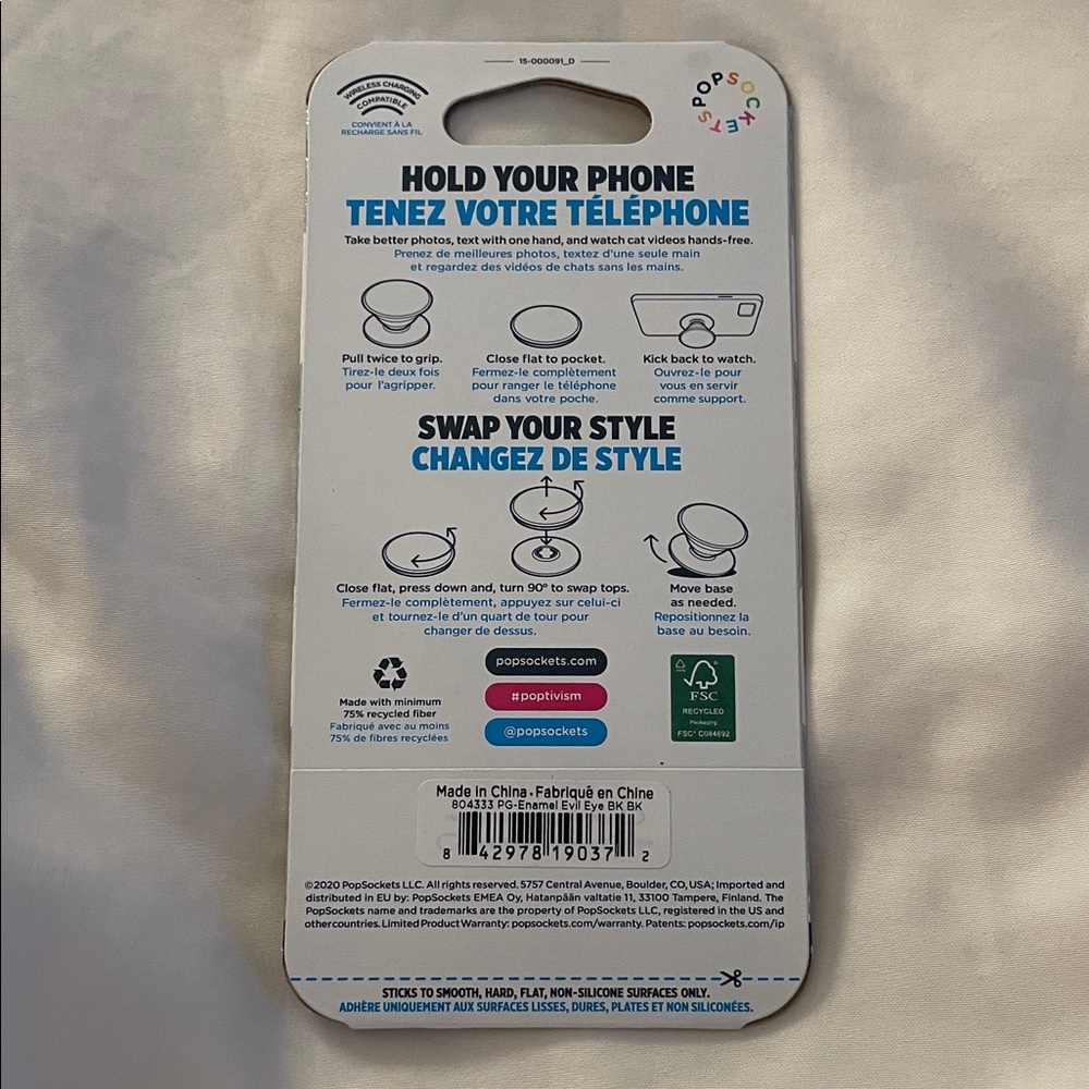 PopSockets Blue Eye PopGrip - Picture 2 of 3